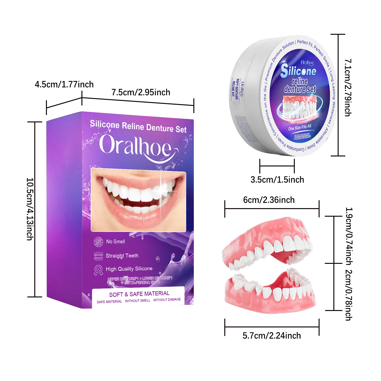 Dental Prosthesis Accessory Set - 1 Set Per Box photo 8