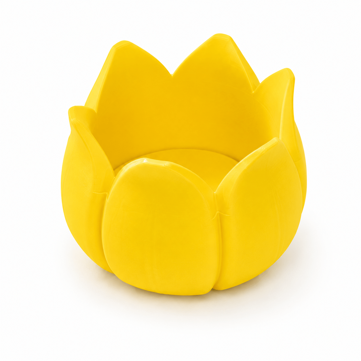 Tulip Flower Mahjong Dice Tray, 3D Printed Dice Holder For Mahjong Game Night, Decorative Table Accessory, Colorful Game Room Decor photo 5