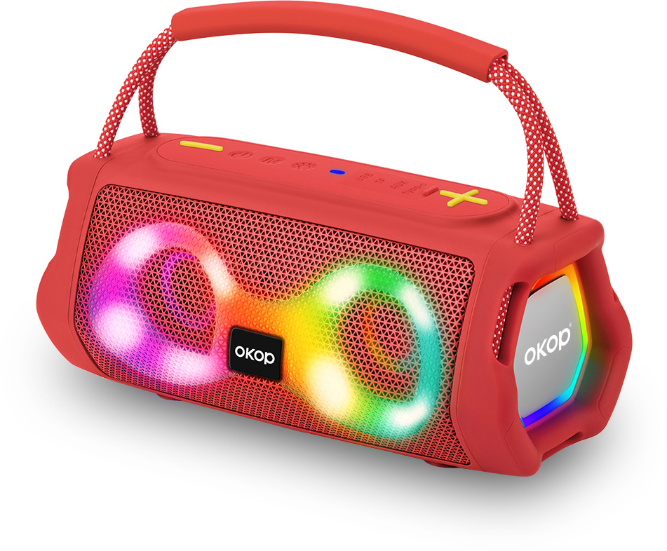 KP-812 Best-Selling Portable Wireless Bluetooth Speaker With Handle RGB Lighting And Outdoor Party Capability Factory Stock Available photo 2