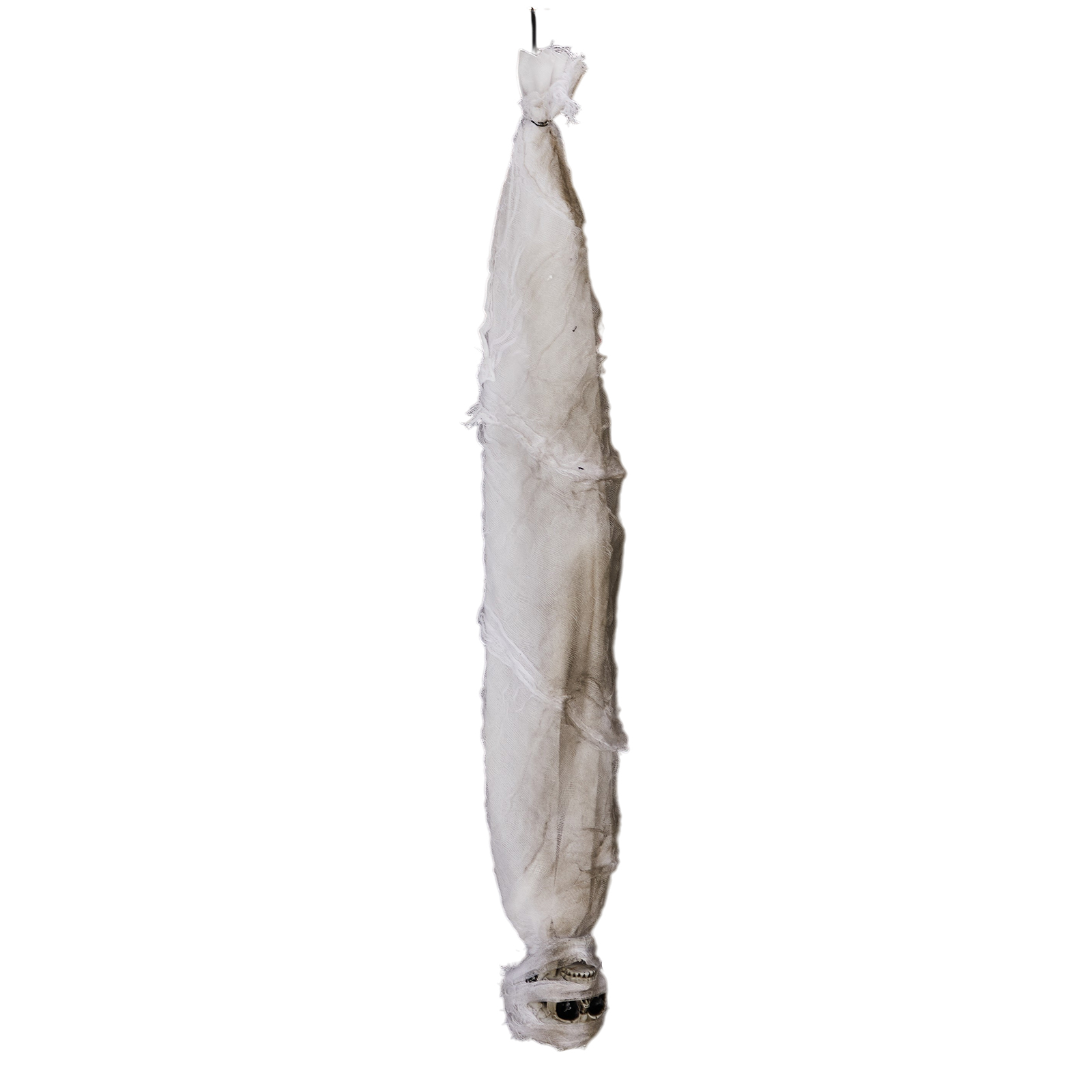 3ft Halloween Animated Hanging Cocoon Corpse Decoration,Dead Body Prop With Motion & Horror Scream,Haunted House Indoor And Outdoor Decorations,Creepy Tree Hanging Decor photo 2