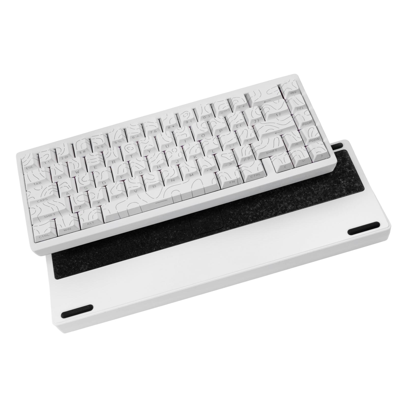 Aluminum Block 65-Key Tri-Mode Mechanical Keyboard photo 2
