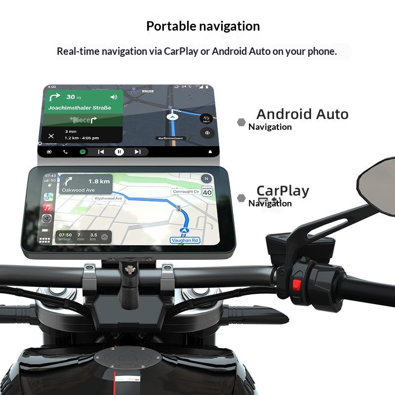 Removable 6.5-inch Motorcycle Navigation Device photo 7