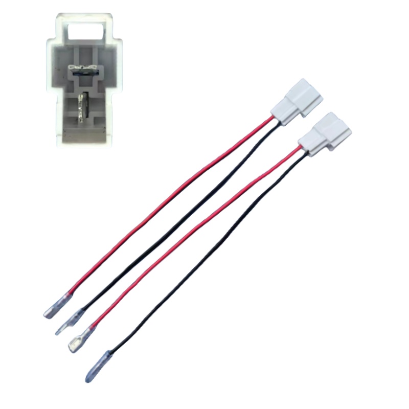 Car Door Speaker Harness For 2001-2006 Mini Cooper R50 R53, 1992-2000 Hyundai Elantra, 2006-2007   Sequoia, 1992-1996 Mintsubishi Montero Install Audio Wiring Connector Adapter 1 Pair photo 1