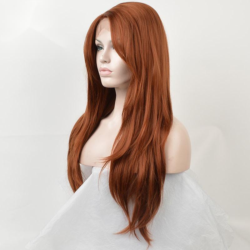 Synthetic Front Lace Long Curly Hair photo 2