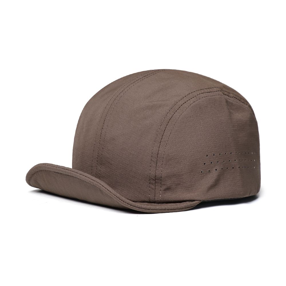 Summer Men's And Women's Solid-color Soft-brim Short-awning Side-hole Simple Casual Style Baseball Cap, Suitable For Daily Outdoor Activities photo 3