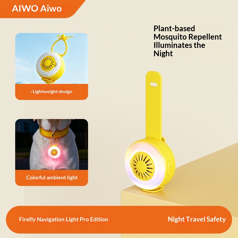 New Model Of Firefly Light Navigation Light, Dog Luminous Light, Pet Night Light, Dog Walking Light, Small Dog Light-Up At Night, Rechargeable photo 1
