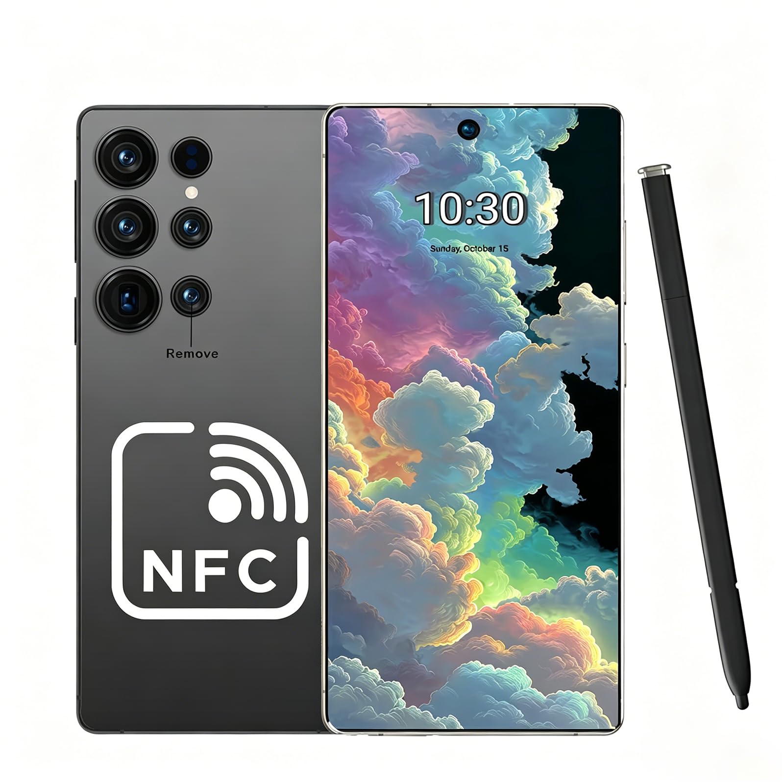 C25 Ultra Unlocked Phone With NFC12-512GB Smartphone 8000mAh 6.9 HD Large Screen Android 15 Cell Phone 5G  Built In Pen Dual SIM photo 1