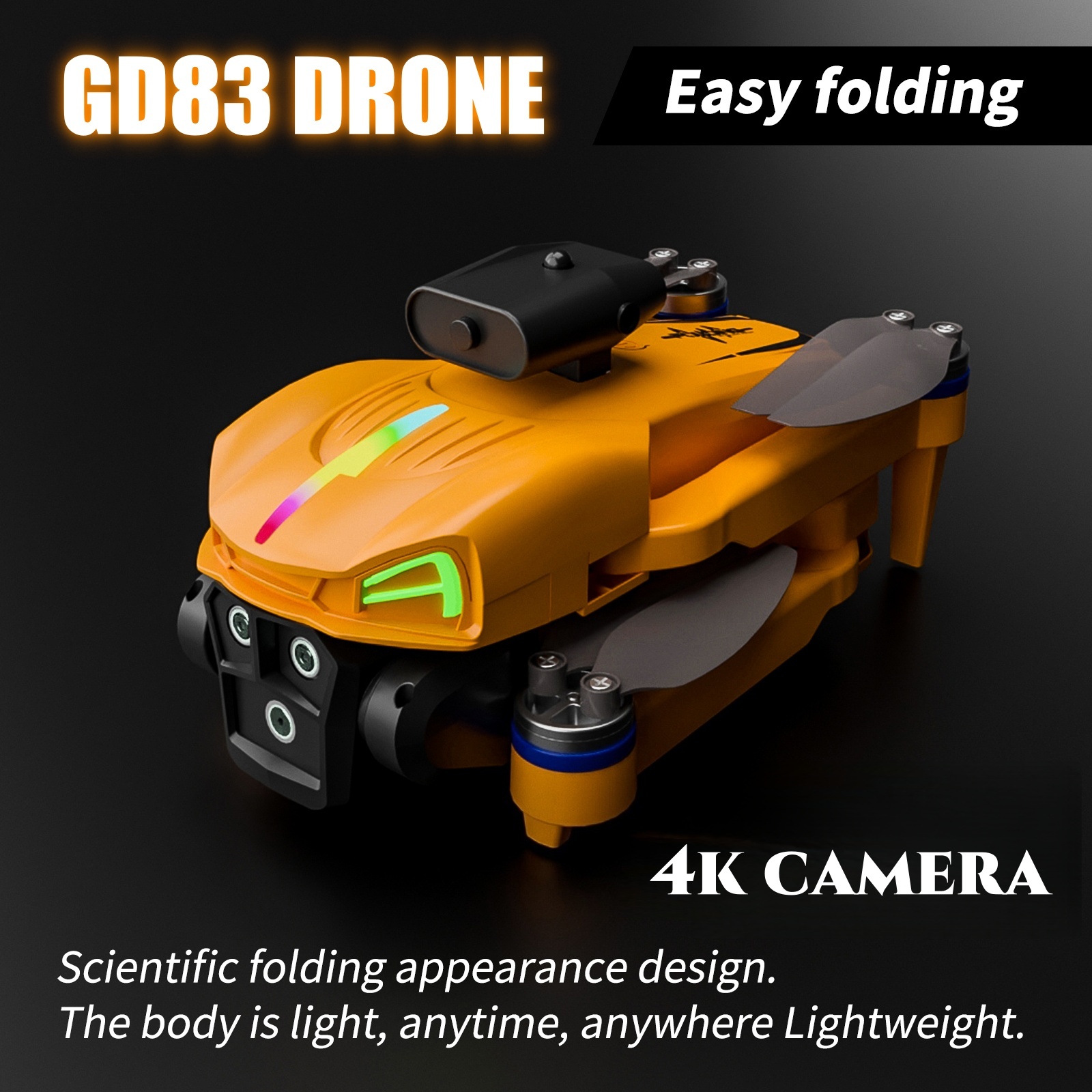 GD83 - Gray Orange - Single Battery photo 2
