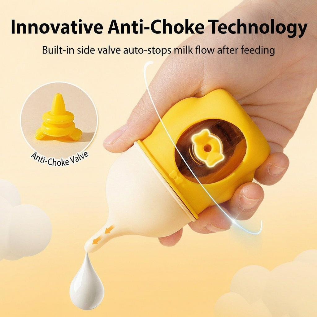 20ML 80ml Bionic Anti-Choke Pet Nursing Bottle For Newborn Puppies & Kittens, Silicone Nipple With Visible Scale, Leak-Proof Feeder photo 2