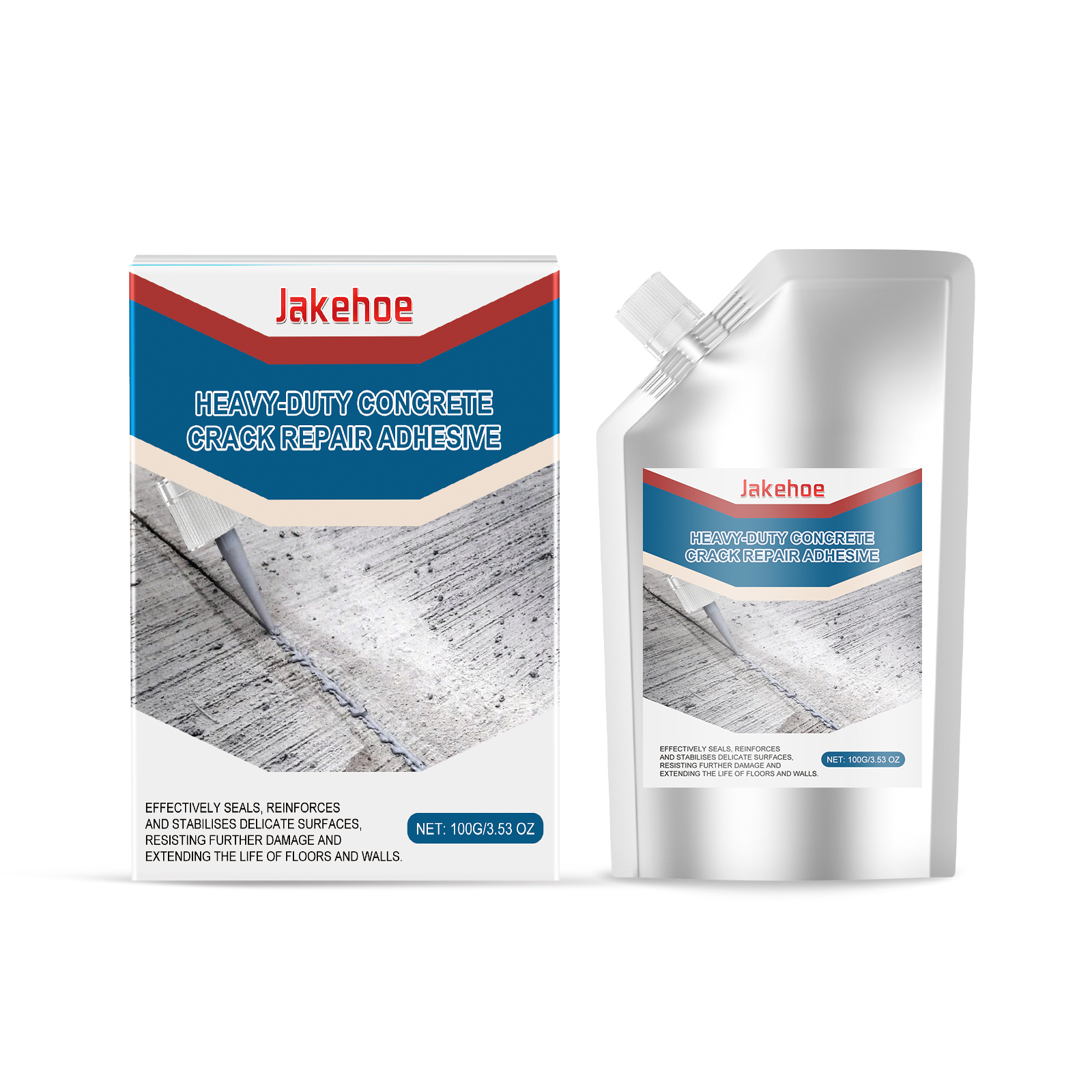 Crack Repair Adhesive 1 00g 1box photo 1