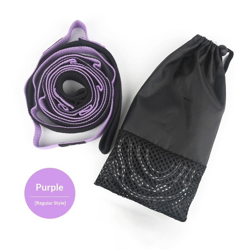 Spot Yoga Stretching Resistance Band Indoor Soft Stretch Split Horse Training Rope Fitness Equipment Supplies photo 4
