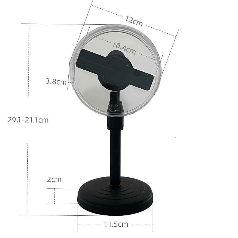 Wiilala LS-12 Ultra HD Mini 3D Holographic Fan, USB 5V3A Power Supply, APP Control, Built-in Speaker For Shop Promotion Holiday Event Decoration photo 4