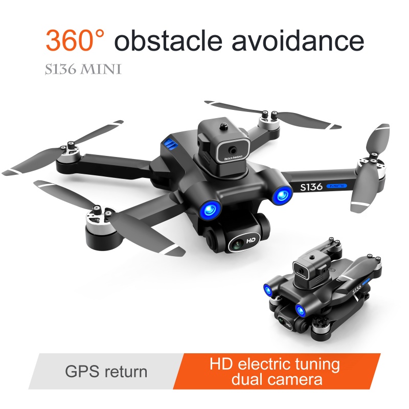 S136 GPS Dual Electric Drone photo 1