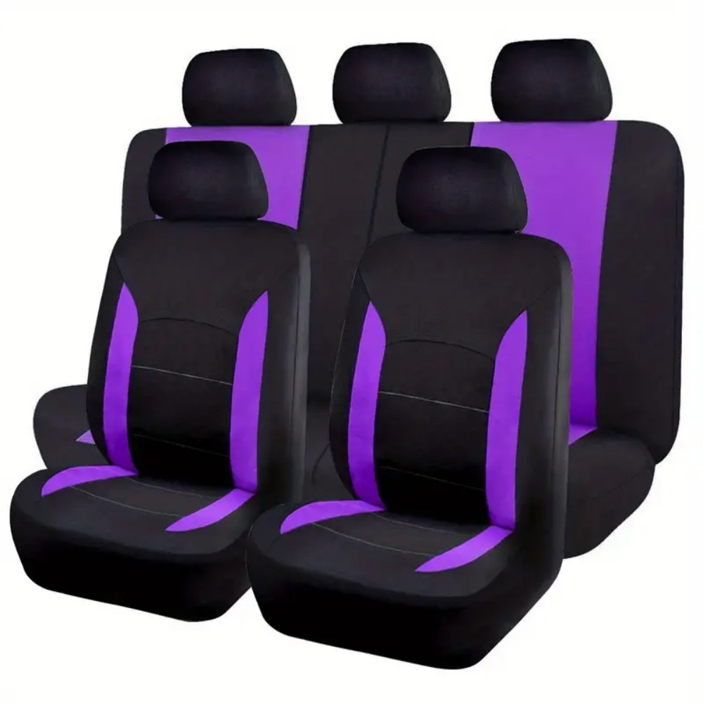 5-Seat Car Seat Cover, Classic And Timeless Design, Thin 2mm Thickness, Suitable For All Seasons photo 1