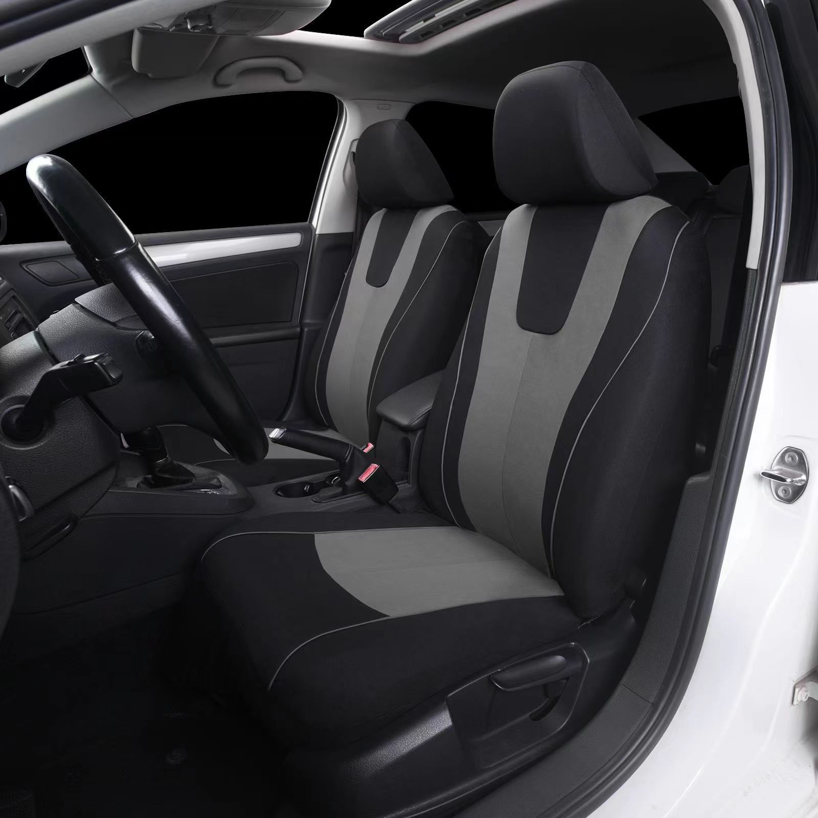 5-Seat Car Seat Cover, Classic And Timeless Design, Thin 2mm Thickness, Suitable For All Seasons photo 4