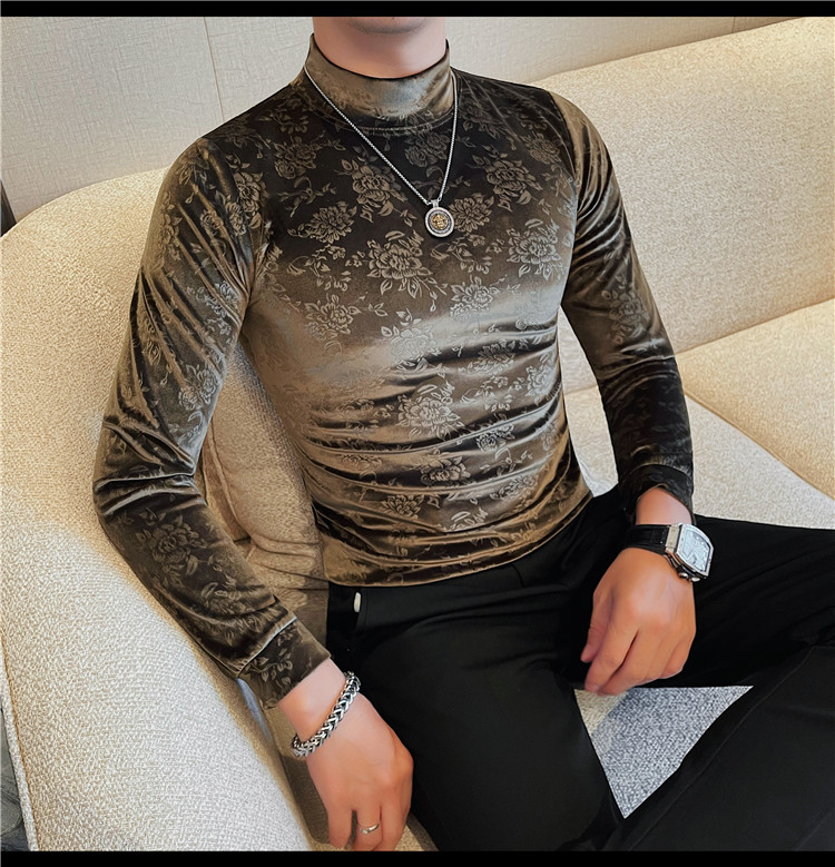 Men's Fleece Casual Long-Sleeved T-Shirt photo 4
