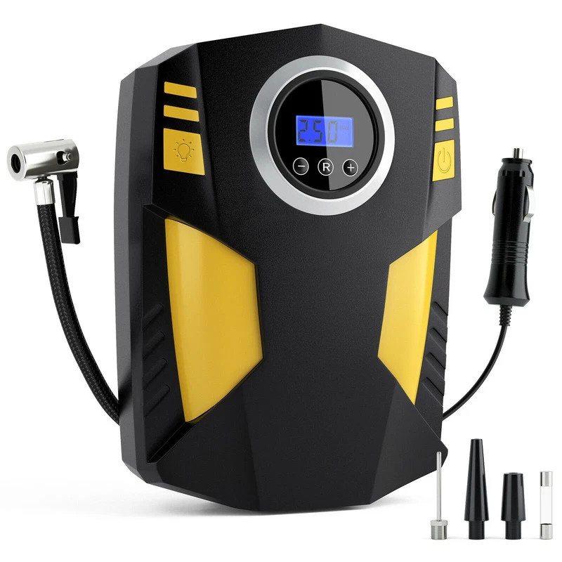 Digital Electric Car Tyre Inflator Pump Portable 150PSI Air Compressor photo 1