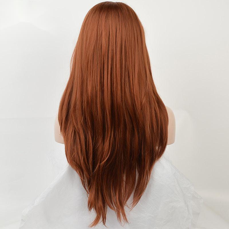 Synthetic Front Lace Long Curly Hair photo 3