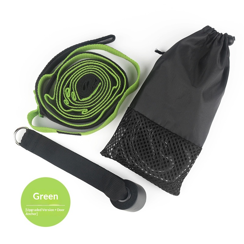 Spot Yoga Stretching Resistance Band Indoor Soft Stretch Split Horse Training Rope Fitness Equipment Supplies photo 8