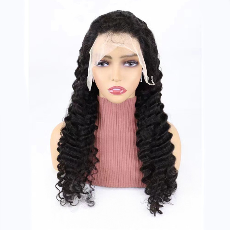 Deep Wave Lace Front Wig Human Hair photo 2