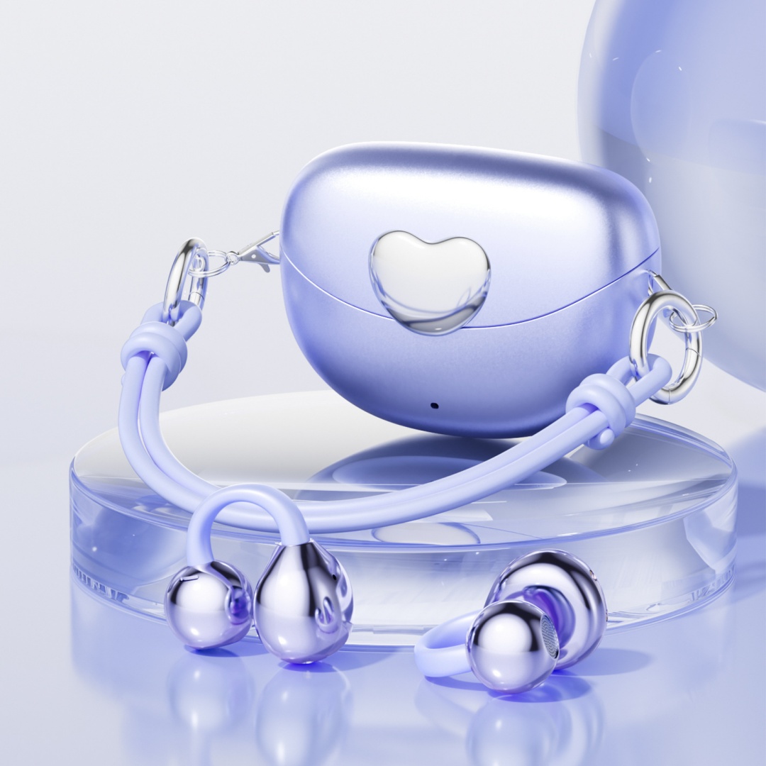 Cross-border ECommerce Explosion M106 Earphone Simple Love Clamp Earpack Mini Bag Wireless Bluetooth Headphones Wholesale photo 1