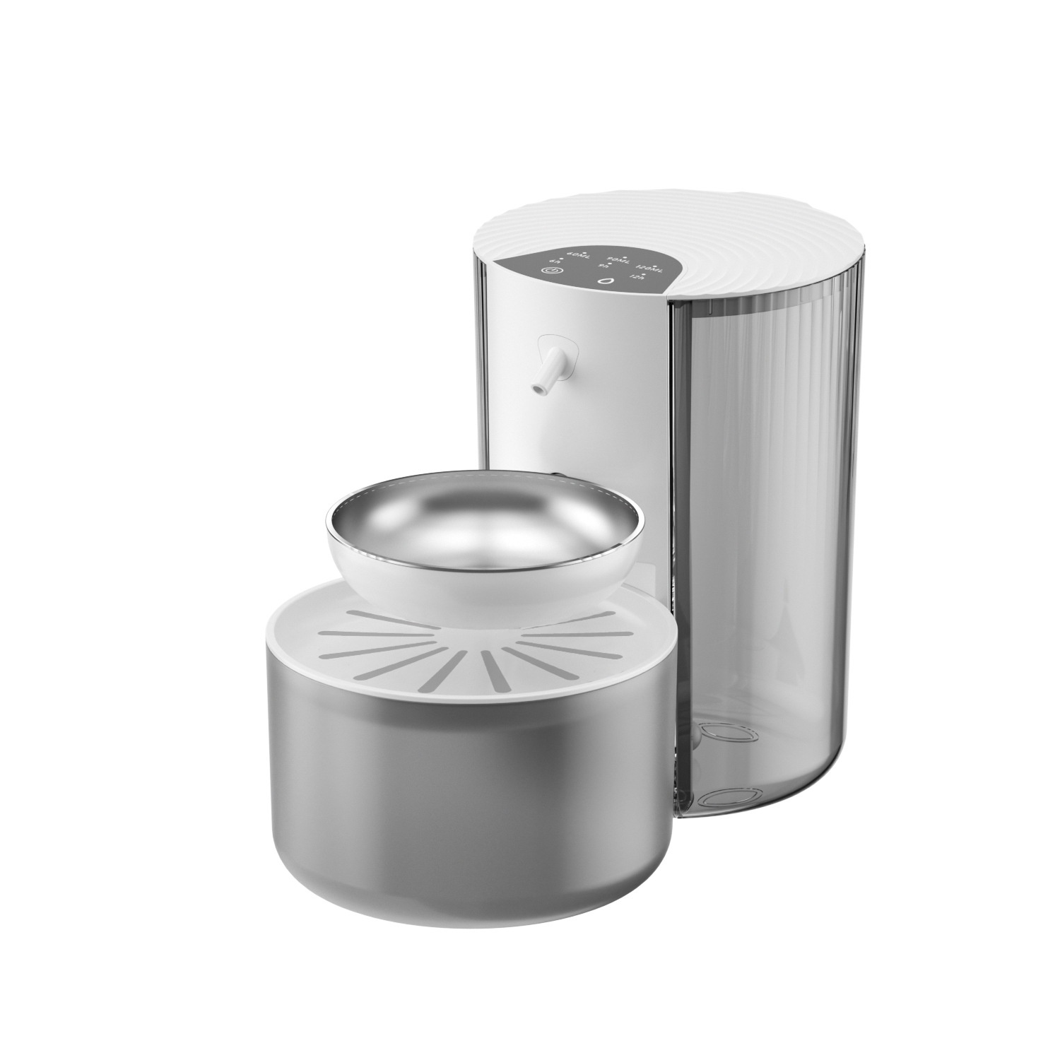 Smart Constant-Temperature 3L Pet Water Fountain With Clean-Water Separation & Tipping Mechanism. photo 3