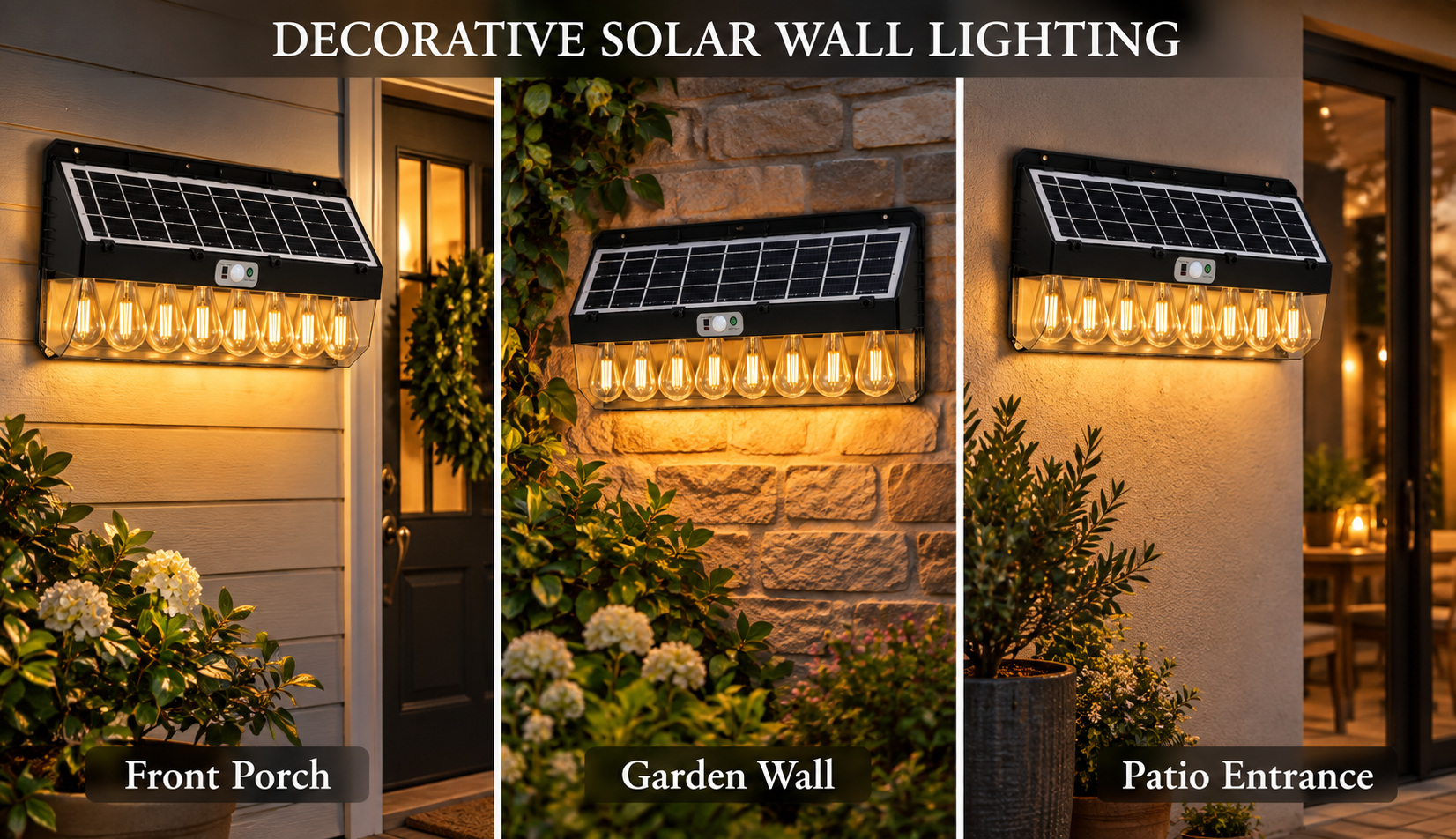 Solar Powered Rechargeable Motion Sensor LED Work Light 4800mAh For Auto W7116 8 4 Hour photo 4