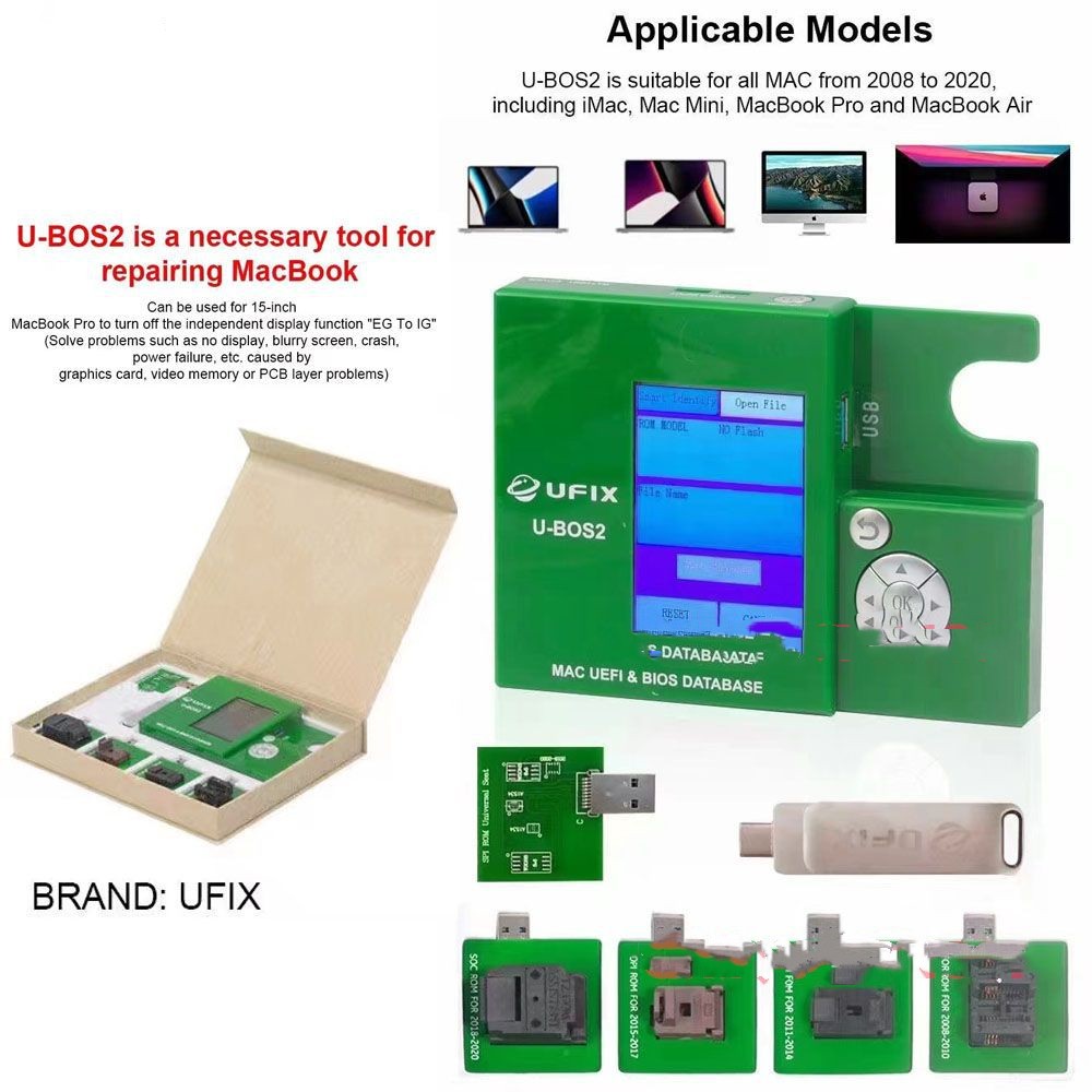 Ufix U-BOS2 For Remove EFI Lock Firmware Lock PIN Code Lock photo 2