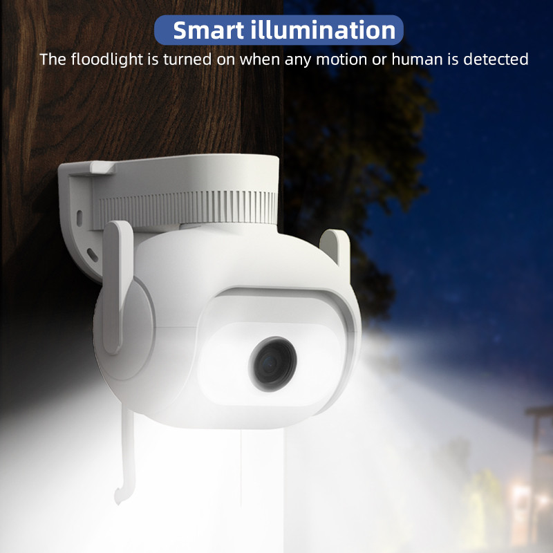 IMILAB - EC5 Wifi Smart Security System Kit Outdoor Video Surveillance Mihome App Wireless Ip Projector Camera 2Kc photo 1