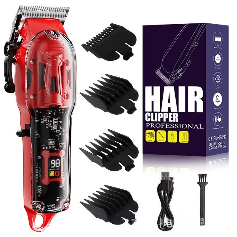 High-Power Pet Clipper With Transparent Shell & Digital Display photo 8