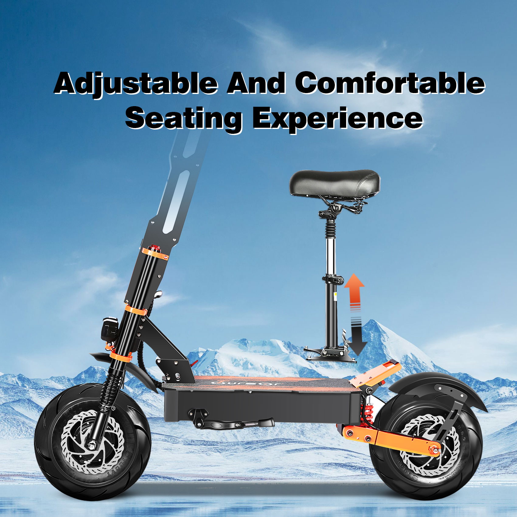 X8 Commuter Electric Scooter With 13-inch Wheels And 32 Mph Highway-Rated Tires photo 6