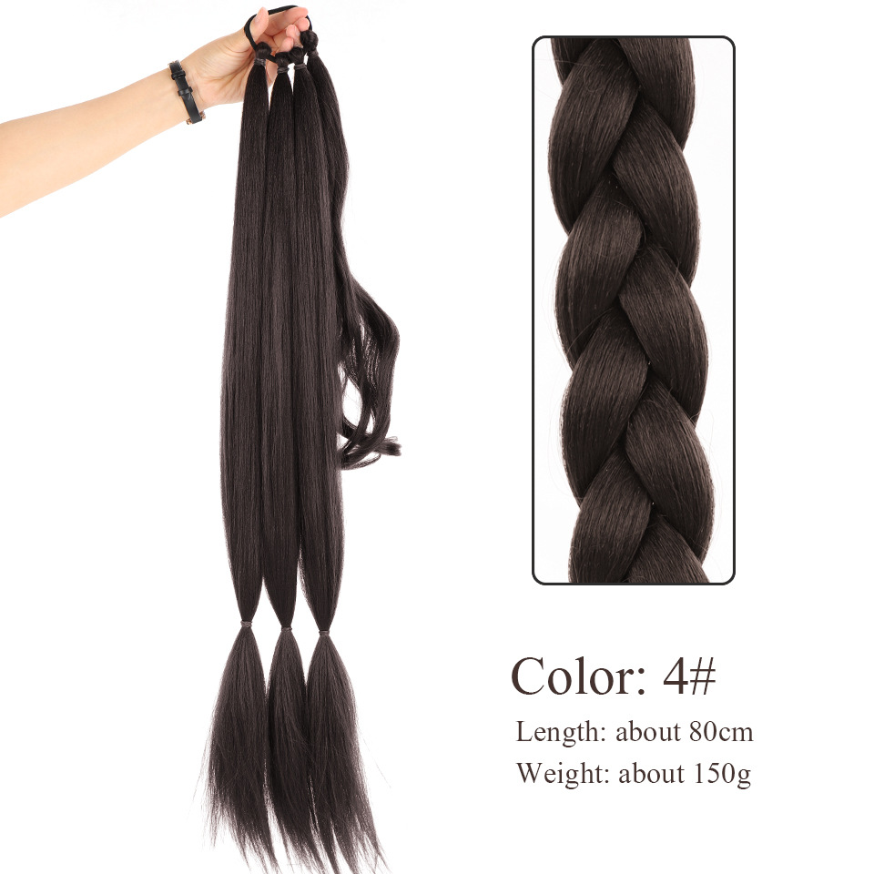 Wig Horsetail European Beauty Long Hair Winding photo 5