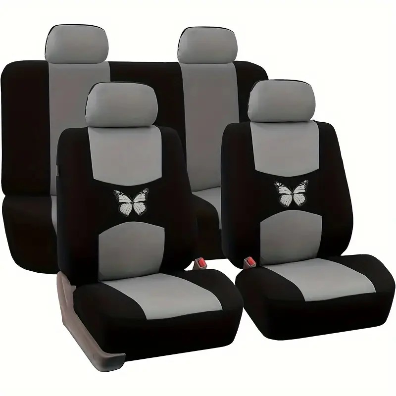 5-Seat Car Seat Cover, Classic And Timeless Design, Thin 2mm Thickness, Suitable For All Seasons photo 1