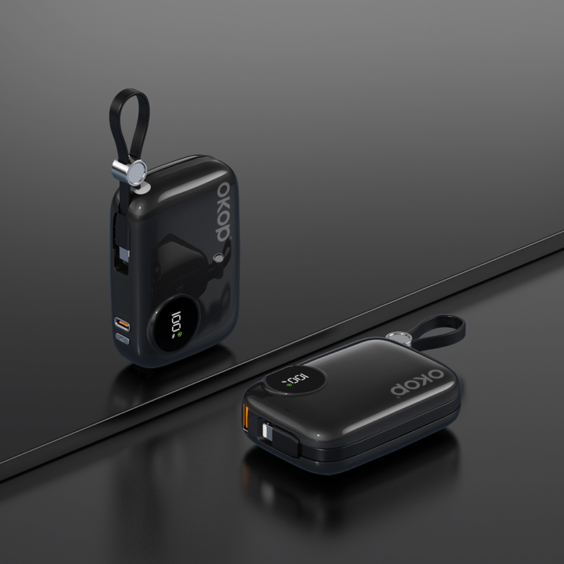 KP-718 Best-selling 10,000mAh Power Bank With Digital Display And Fast Charging High Capacity Portable Design In Stock photo 2