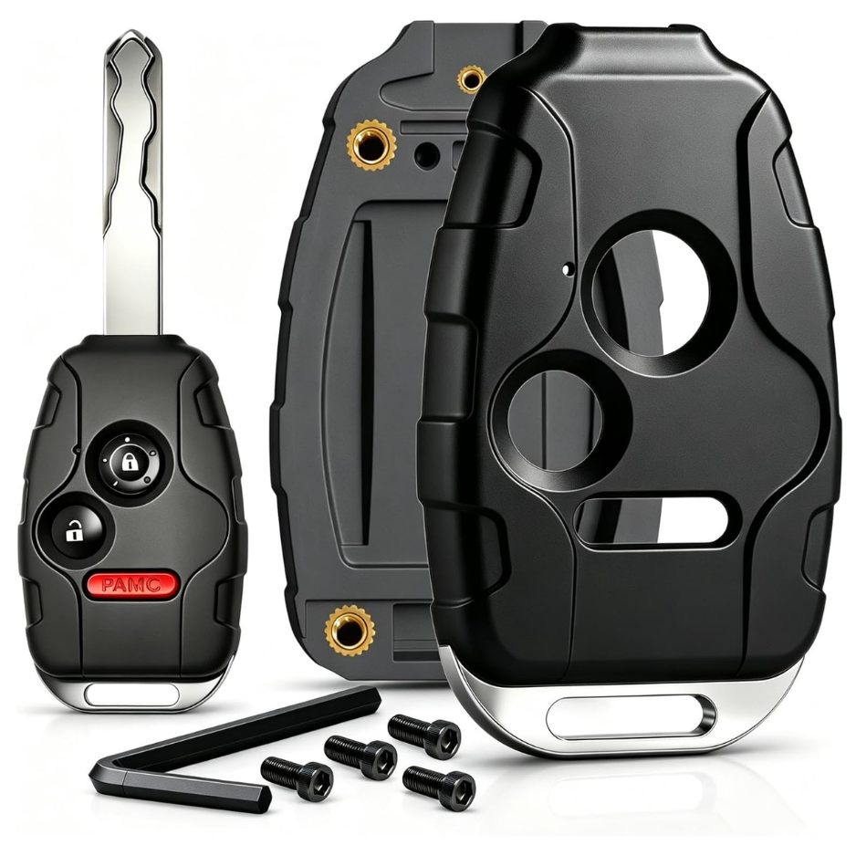 Replacement Key Fob Shell For Honda Accord, Civic, CR-V, Fit, Pilot And CR-Z, Protective Remote Key Case Cover photo 1