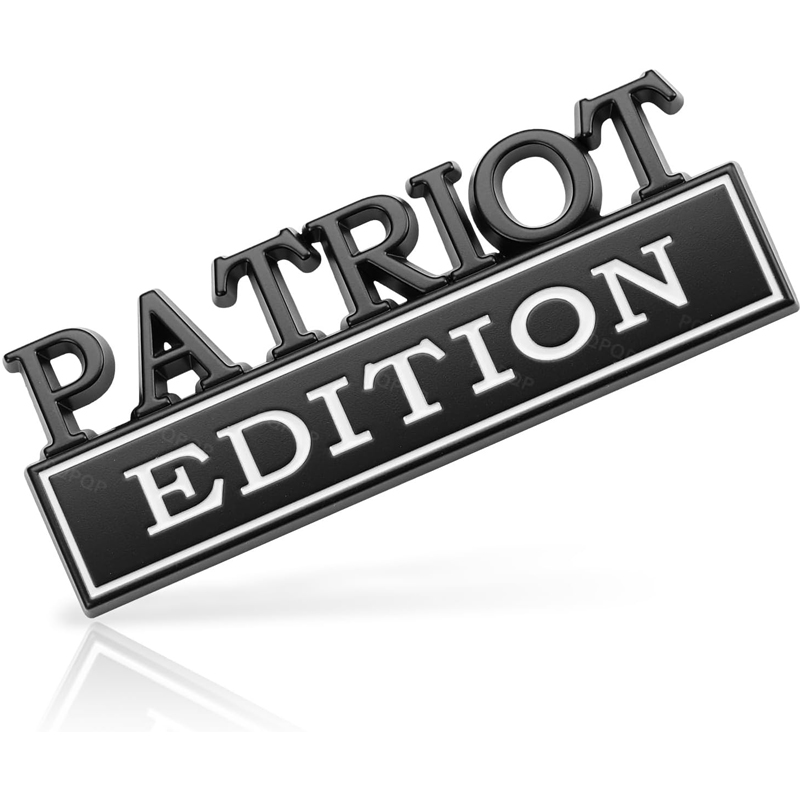 2pcs Patriot Edition Emblems, Emblem 3D Badge Decal Car Truck SUV,Refrigerator Sticker,Window Display Stickers,Bicycles, Laptops, Fridges photo 4