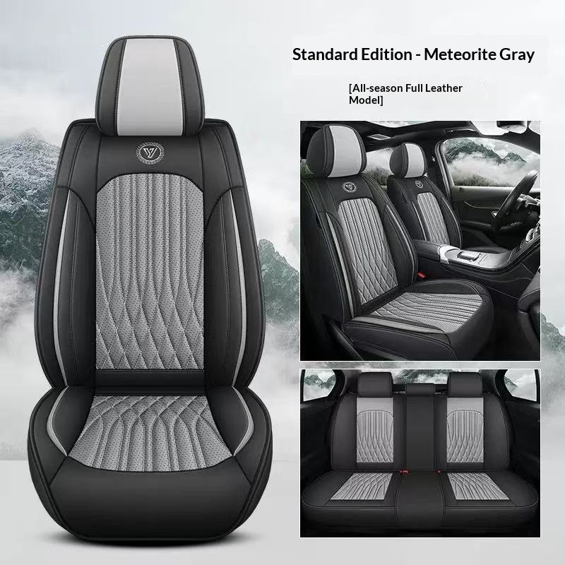 Full-coverage Car Seat Covers With Elegant Lines photo 2