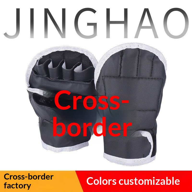 Carefully Selected Boxing Gloves, Taekwondo Mma Half-Finger Gloves, Adult Fitness Gloves, Children's Sanda Fighting Wrist And Foot Protectors photo 1