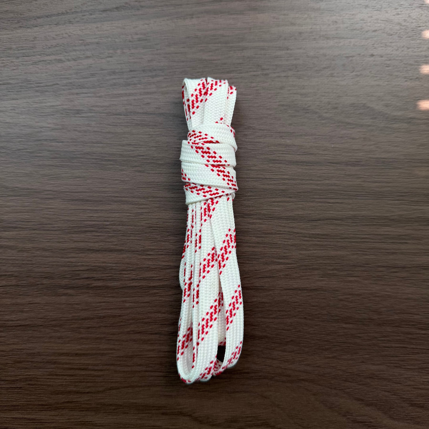 Flat Ribbon Diagonal-Jacquard Shoelaces photo 3