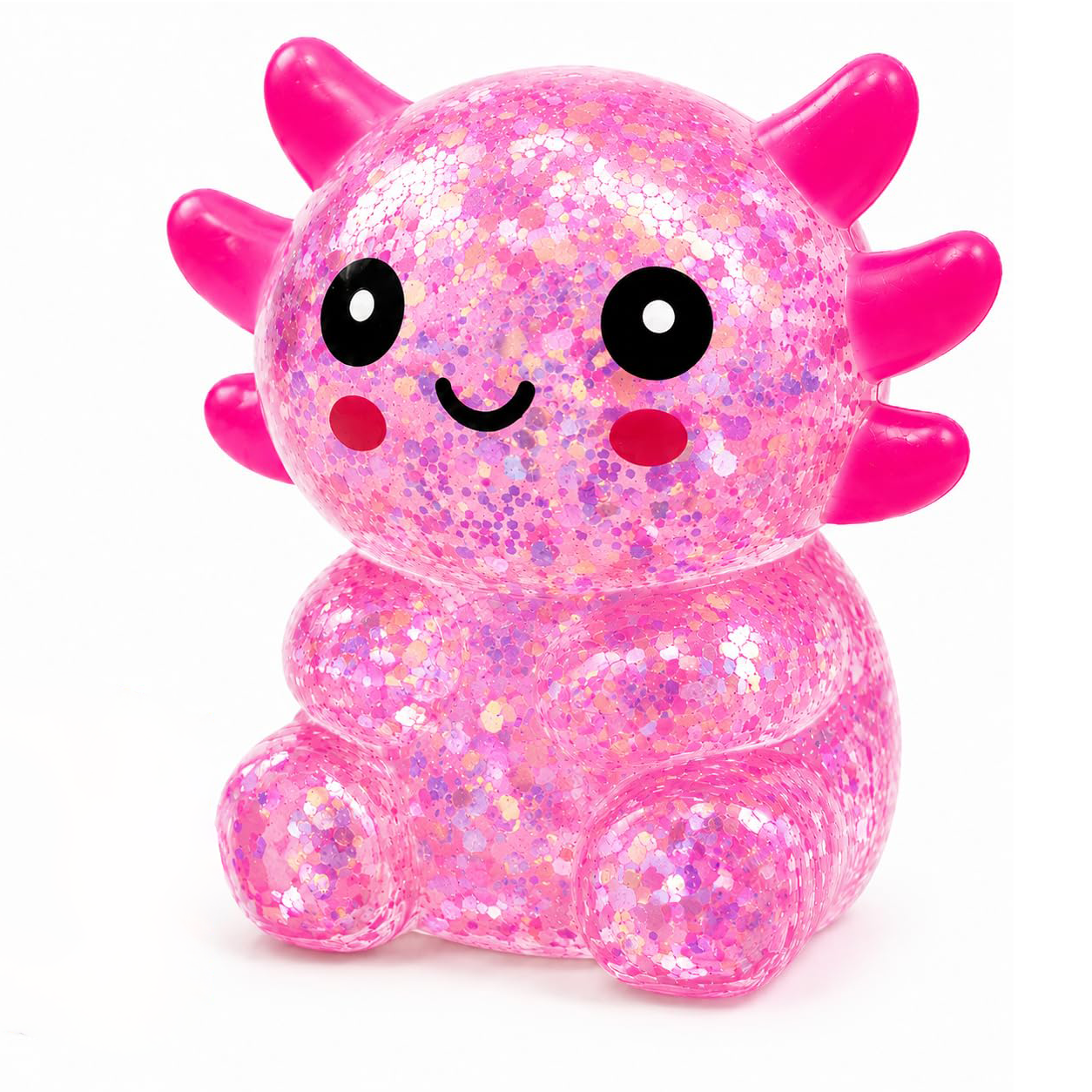 Axolotl Stress Ball, Cute Soft Slow Rising  Toy, Calming Fidget Squeeze Toy Sensory Toy For Stress Relief Kids Adults photo 1
