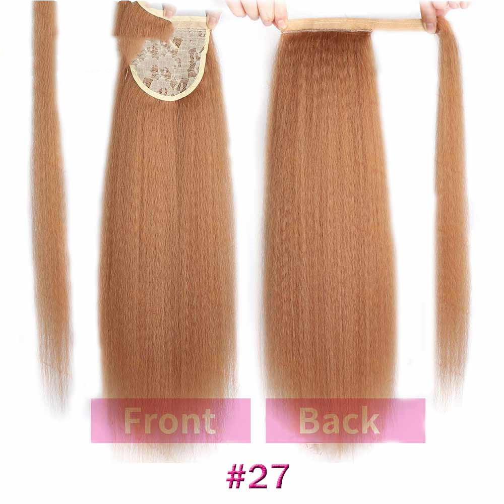 Wig Ladies Corn Whisker Velcro Ponytail photo 4