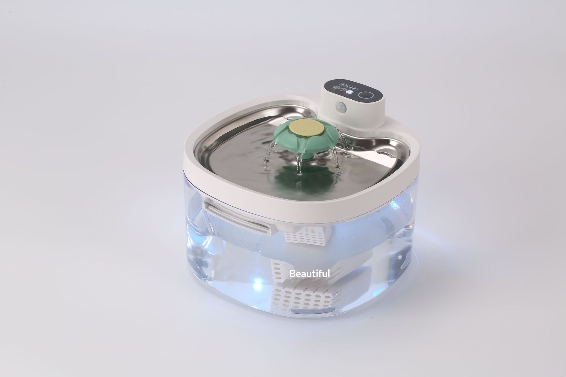 Smart Circulating Filtered Pet Water Fountain photo 4