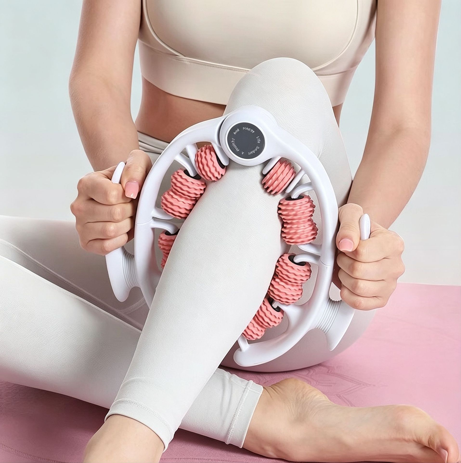 Multifunctional Ring Massager Roller Detachable Massager Yoga Leg Assistive Device New Beautiful Legs photo 1