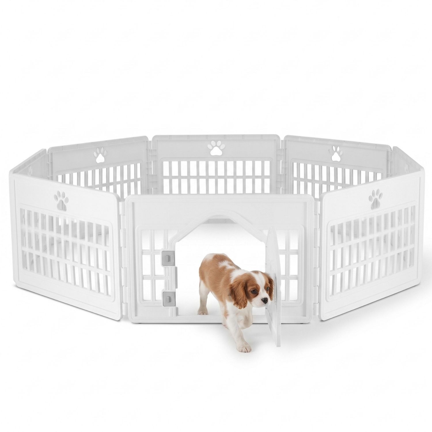 Plastic Dog With Movable Enclosure, Suitable For Small And Medium-sized Dogs, Cats And Rabbits. photo 6
