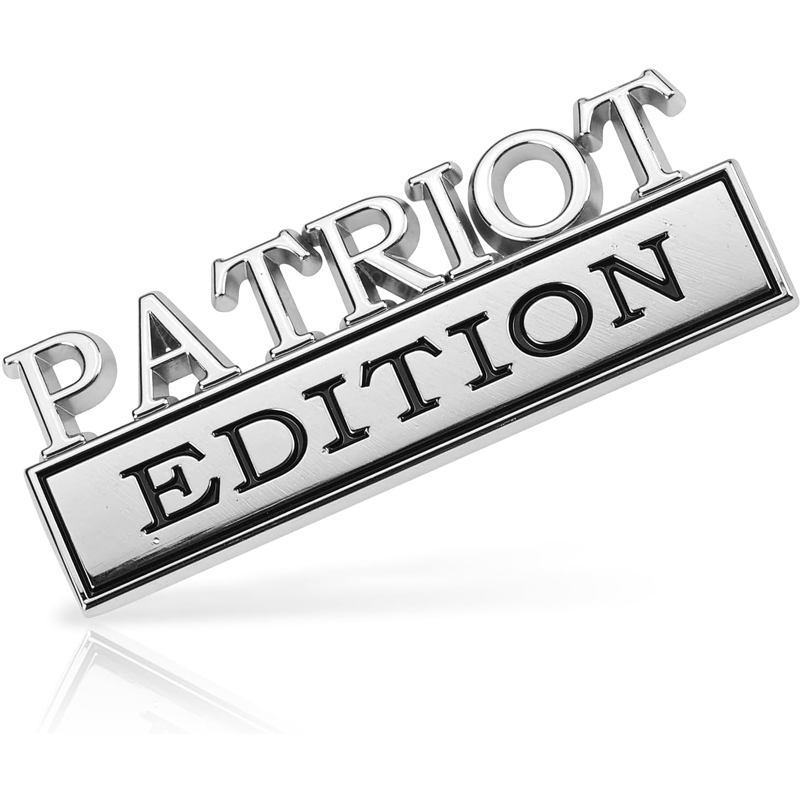 2pcs Patriot Edition Emblems, Emblem 3D Badge Decal Car Truck SUV,Refrigerator Sticker,Window Display Stickers,Bicycles, Laptops, Fridges photo 2