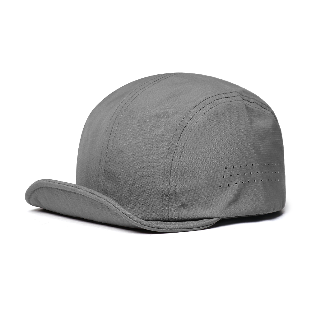 Summer Men's And Women's Solid-color Soft-brim Short-awning Side-hole Simple Casual Style Baseball Cap, Suitable For Daily Outdoor Activities photo 7