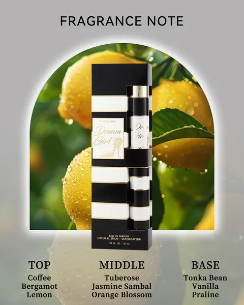 6pcs Travel Set, Women'S Eau De Parfuma Spray, Long Lasting Fragrance, 6 Different Flavor, Perfect For Holiday Gifts, Dating, Daily Life, Parties, 1.18 Fl Oz Bottle photo 6