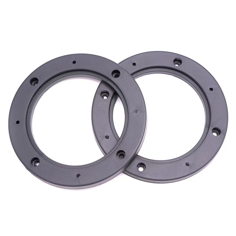 2PCS Audio Anti-Slip Autoradio Speaker Pakking Spacers Speaker Spacer Pad Adapter Plastic Fitting 6.5 Inch For Auto Accessoires photo 1