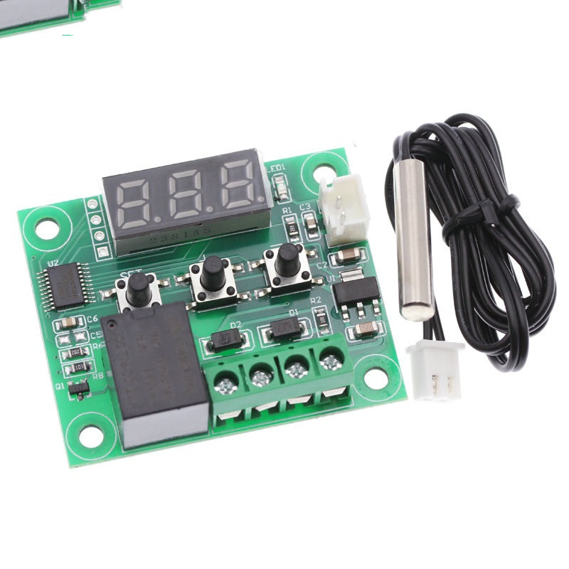 Digital Display Thermostat High Precision Temperature Controller Shell Acrylic photo 4