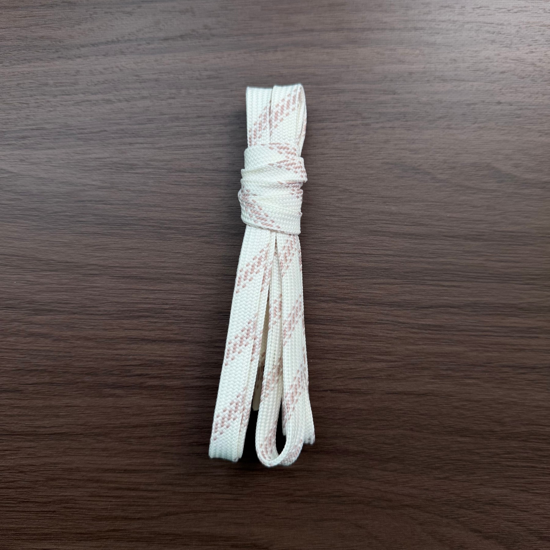 Flat Ribbon Diagonal-Jacquard Shoelaces photo 2